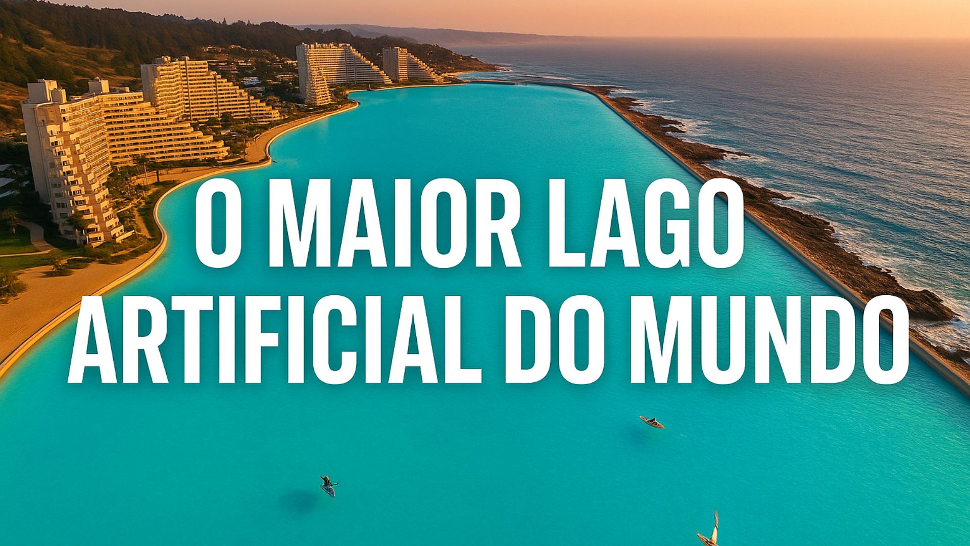 Descubra como a lagoa artificial de 80 mil m² no resort chileno San Alfonso del Mar se tornou recordista mundial e está a cerca de 5 h de São Paulo.