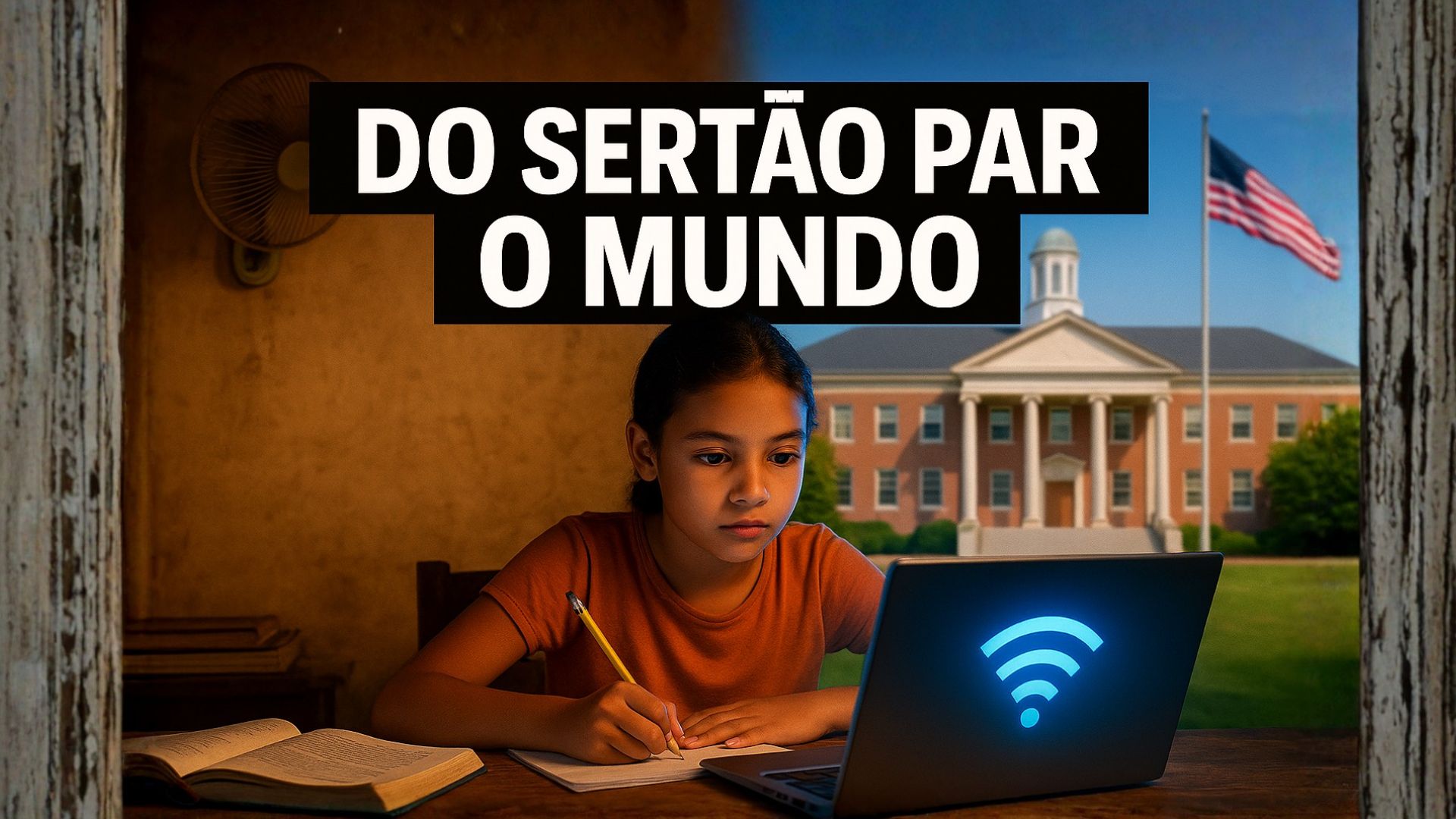 Jovem de 20 anos do sertão da Paraíba aprendeu inglês sozinha com recursos gratuitos e foi aprovada em sete universidades nos EUA, com bolsa integral.