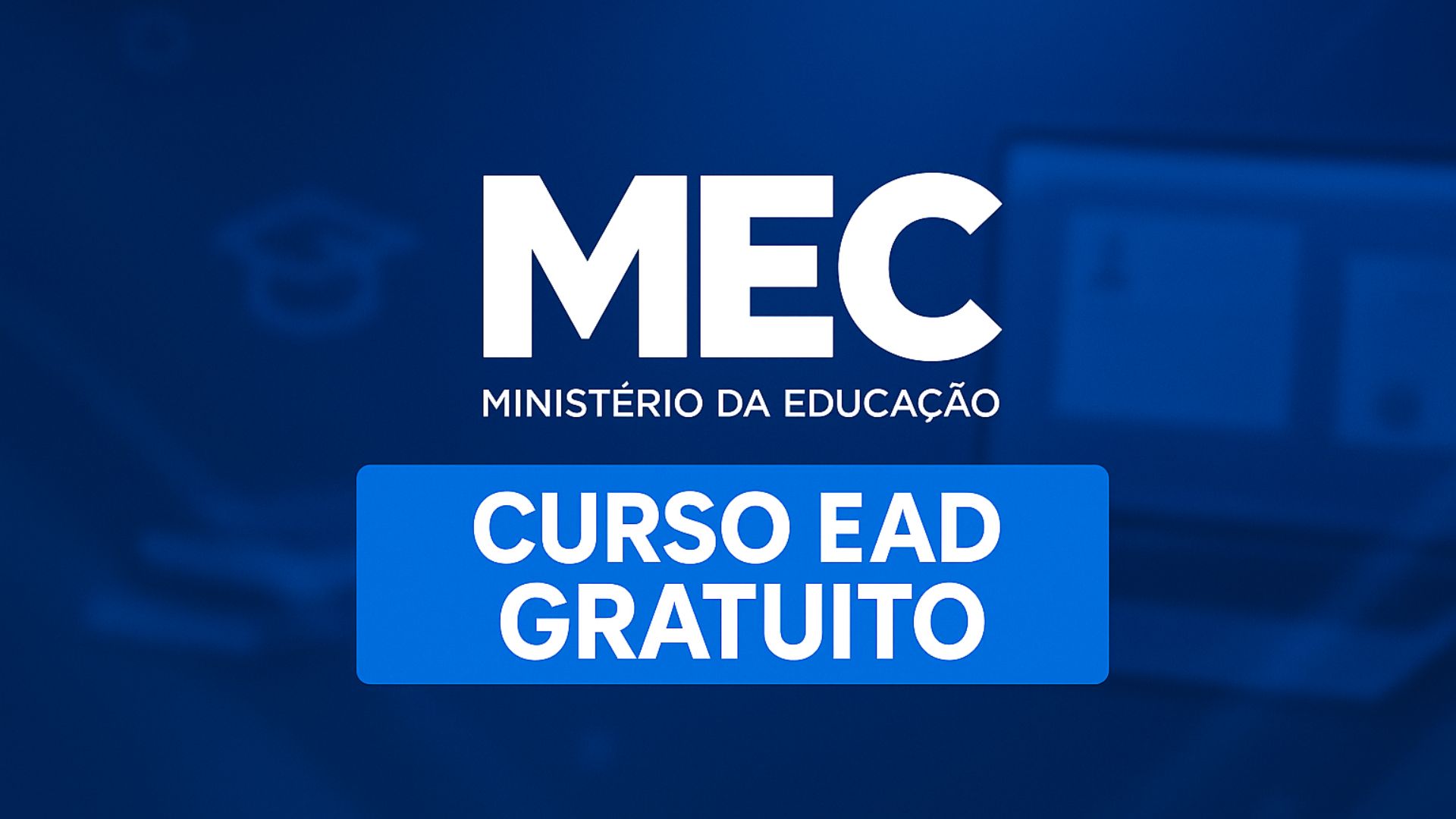 Curso gratuito do MEC oferece 10 mil vagas em Ciências Humanas, 180h EAD e certificado digital. Inscrições abertas na plataforma AVAMEC.
