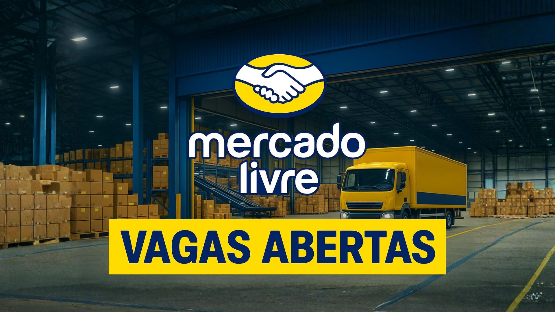 Mercado Livre abre 20 mil vagas em logística no Brasil com salário competitivo, oportunidades temporárias e efetivas e inscrição online simplificada.