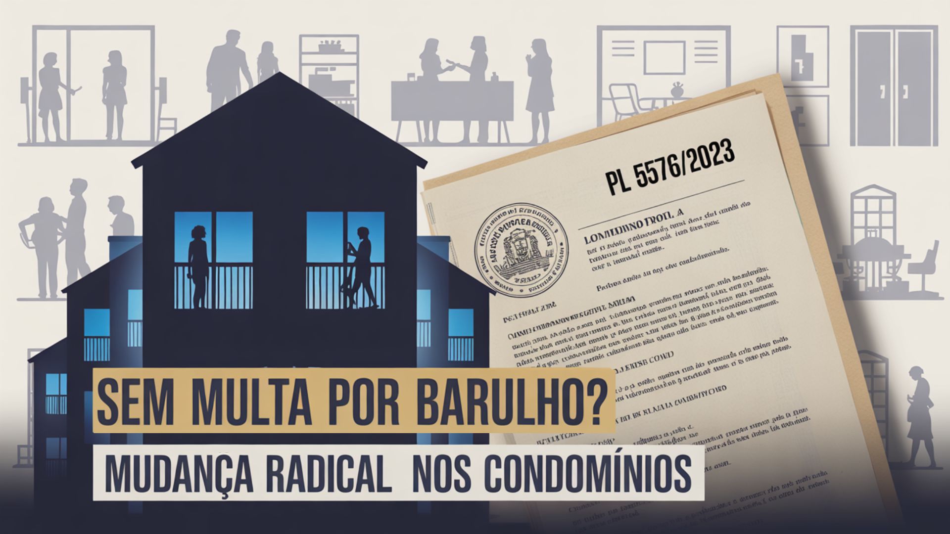 Projeto de lei impede condomínio de multar moradores com deficiência por barulho ligado à condição clínica. Entenda os efeitos dessa mudança.