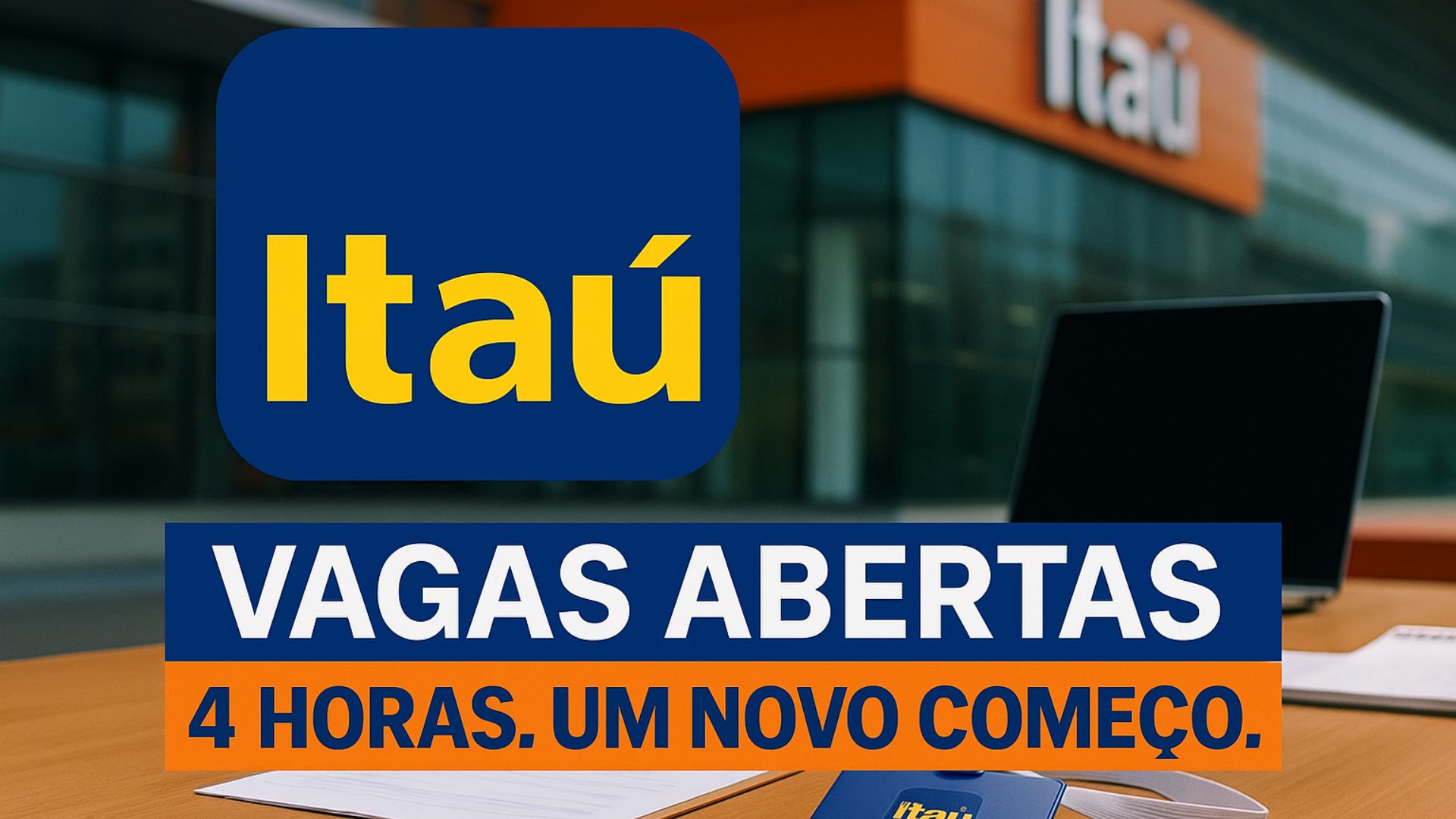 Estágio no Itaú oferece jornada de 4 horas, benefícios amplos e vagas em áreas diversas. Oportunidade para universitários que buscam iniciar a carreira no setor financeiro.