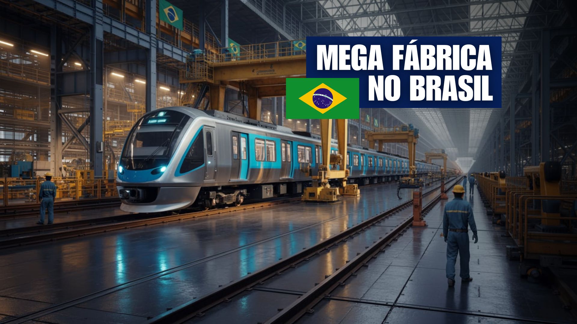 CRRC investe R$ 50 milhões em Araraquara para produzir trens da Frota R, gerar empregos e fortalecer a indústria ferroviária paulista.