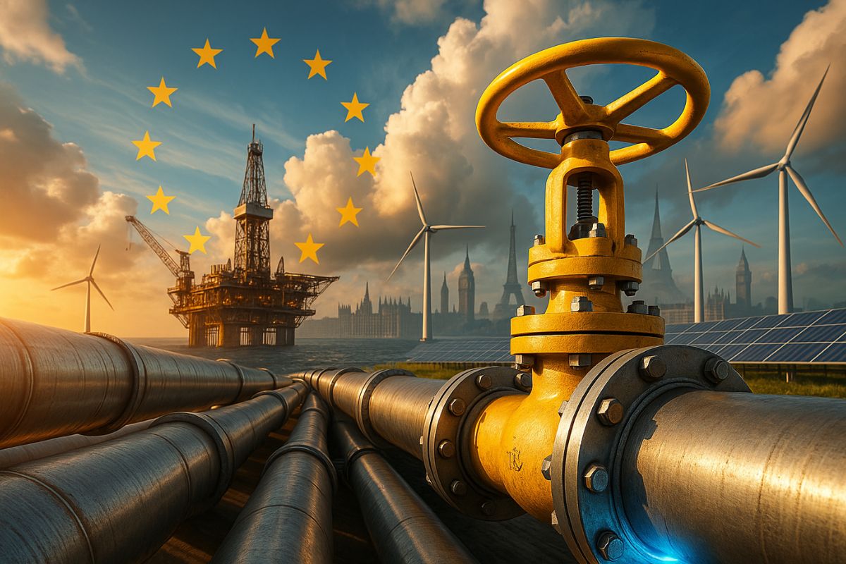 Gigantes da energia retomam o gás natural, ajustam metas climáticas e reescrevem as metas da transição, enquanto o debate expõe o peso de gigantes da energia na matriz de energia global.