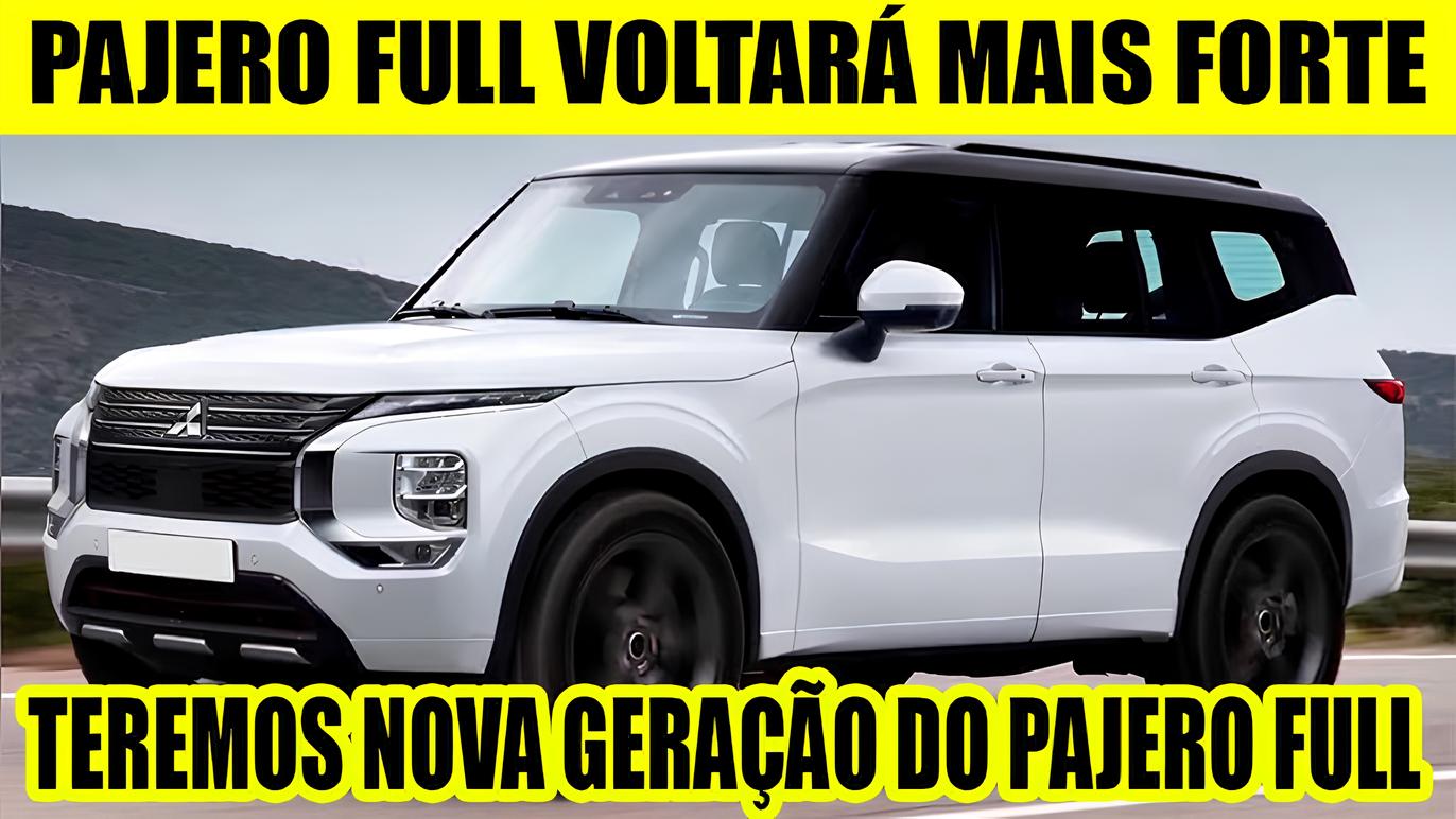 Com 250 cv no novo motor híbrido e tração 4x4 de última geração, o Mitsubishi Pajero retorna em 2026 com chassi reforçado e foco total em uso extremo para recuperar o topo dos SUVs off-road