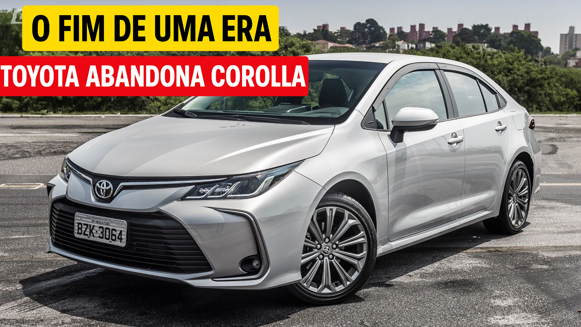 O adeus ao Corolla! Toyota surpreende ao abandonar a produção do Sedã mais vendido do mundo na versão somente a combustão no Japão