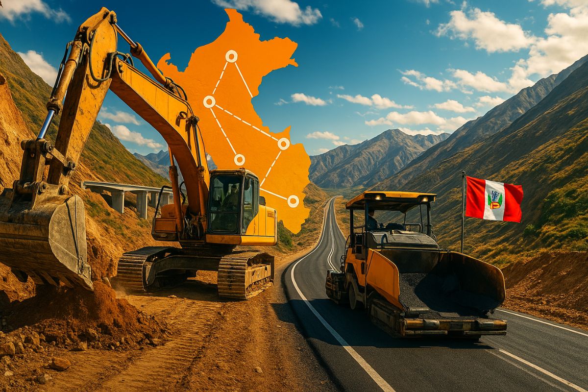 Construção de rodovia gigante no Peru da Rodovia Longitudinal da Serra garante integração regional, desenvolvimento econômico e redução de custos logísticos.