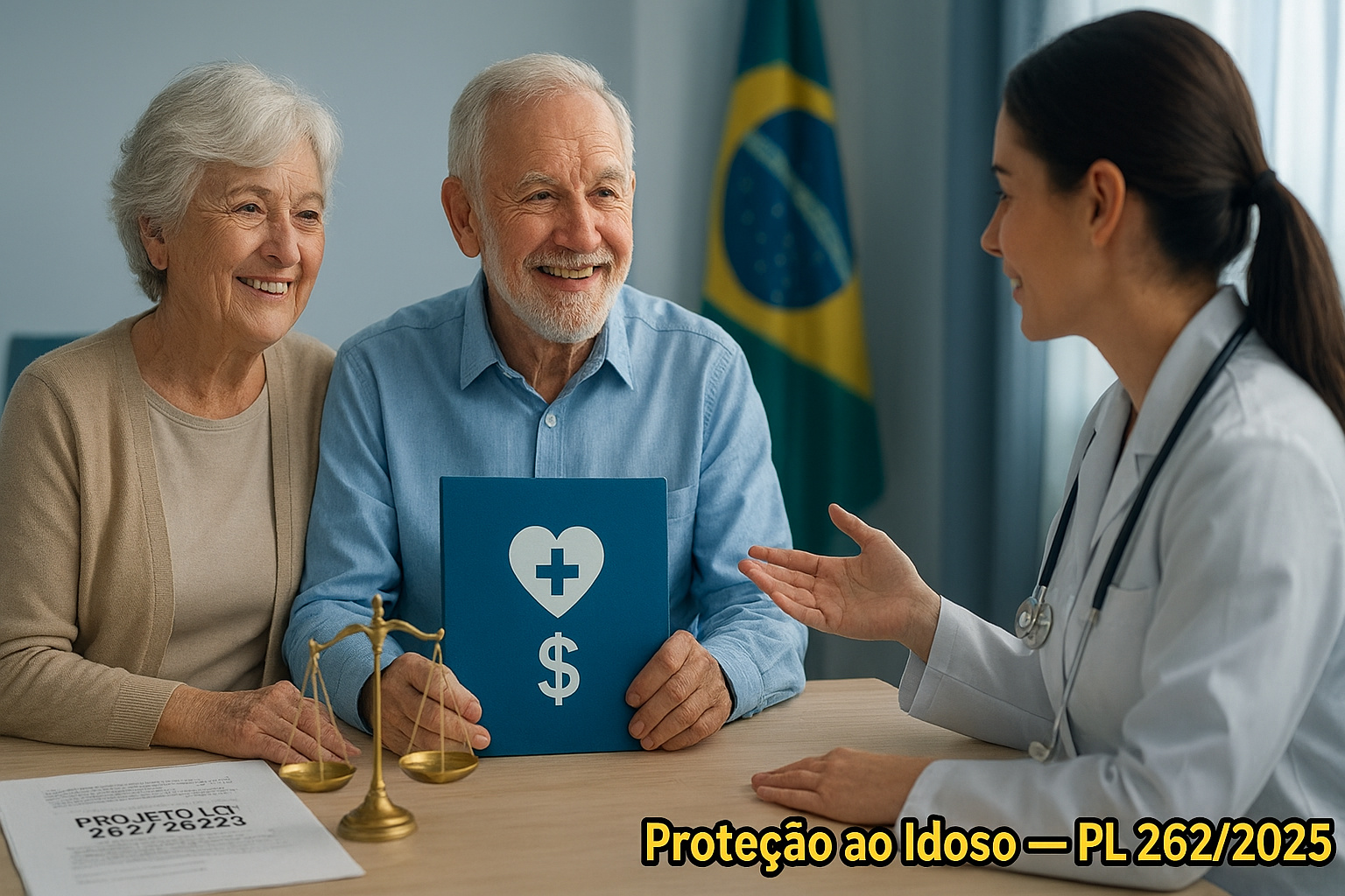 Projeto de Lei 262/2025 quer proibir discriminação de idosos em planos de saúde, impedindo reajustes abusivos e cancelamentos injustos