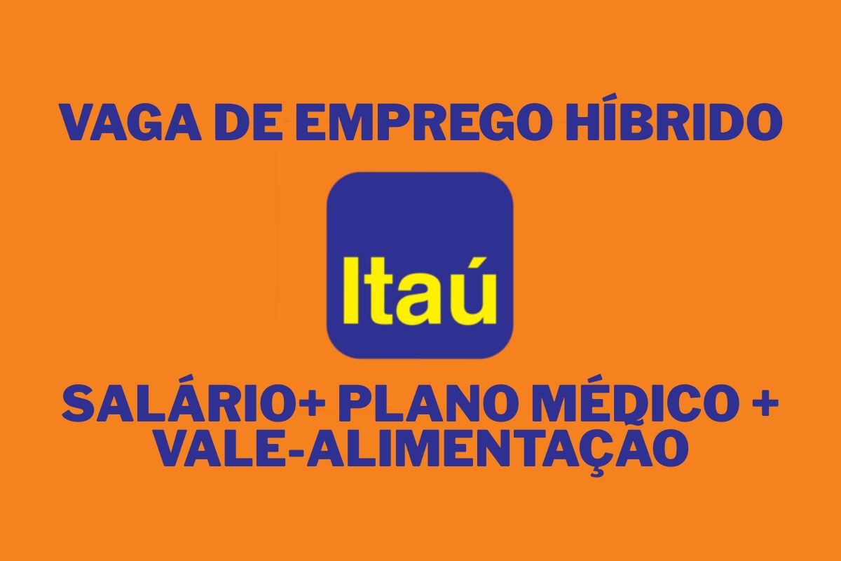Trabalhar no Itaú como Engenheiro de Software Pleno em modelo híbrido em São Paulo? Confira detalhes da vaga no Itaú, benefícios e inscrição.
