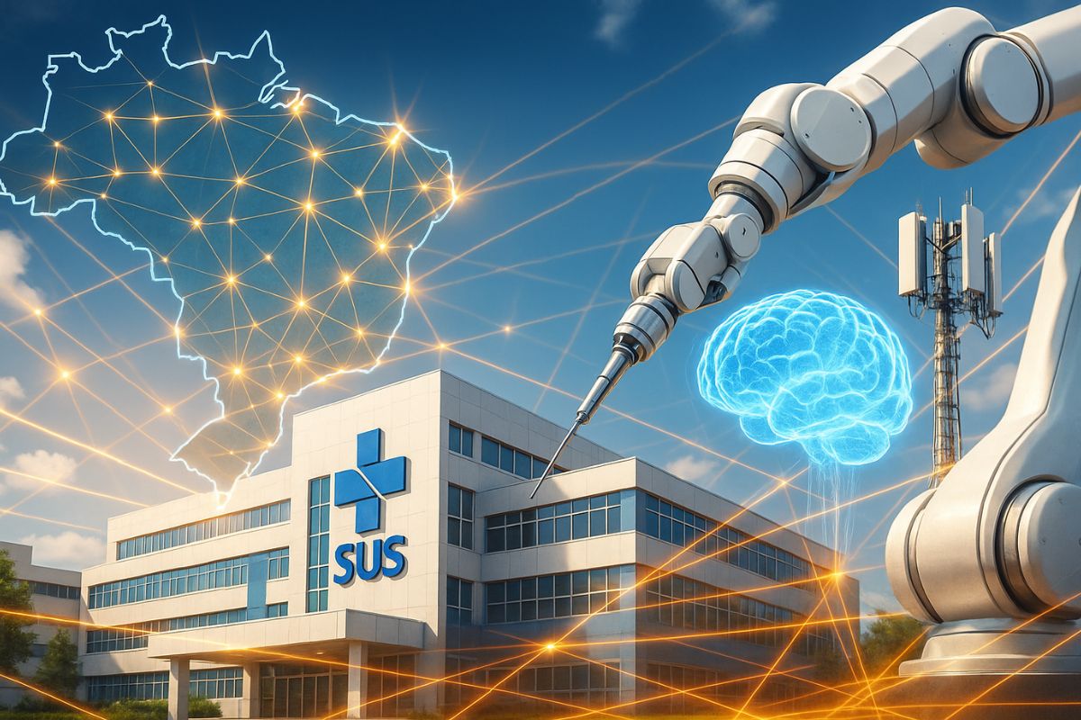 A partir de 2026, o SUS terá uma rede nacional de hospitais inteligentes com UTIs inteligentes, uso intenso de inteligência artificial e cirurgias robóticas para levar medicina de alta precisão à rede pública.