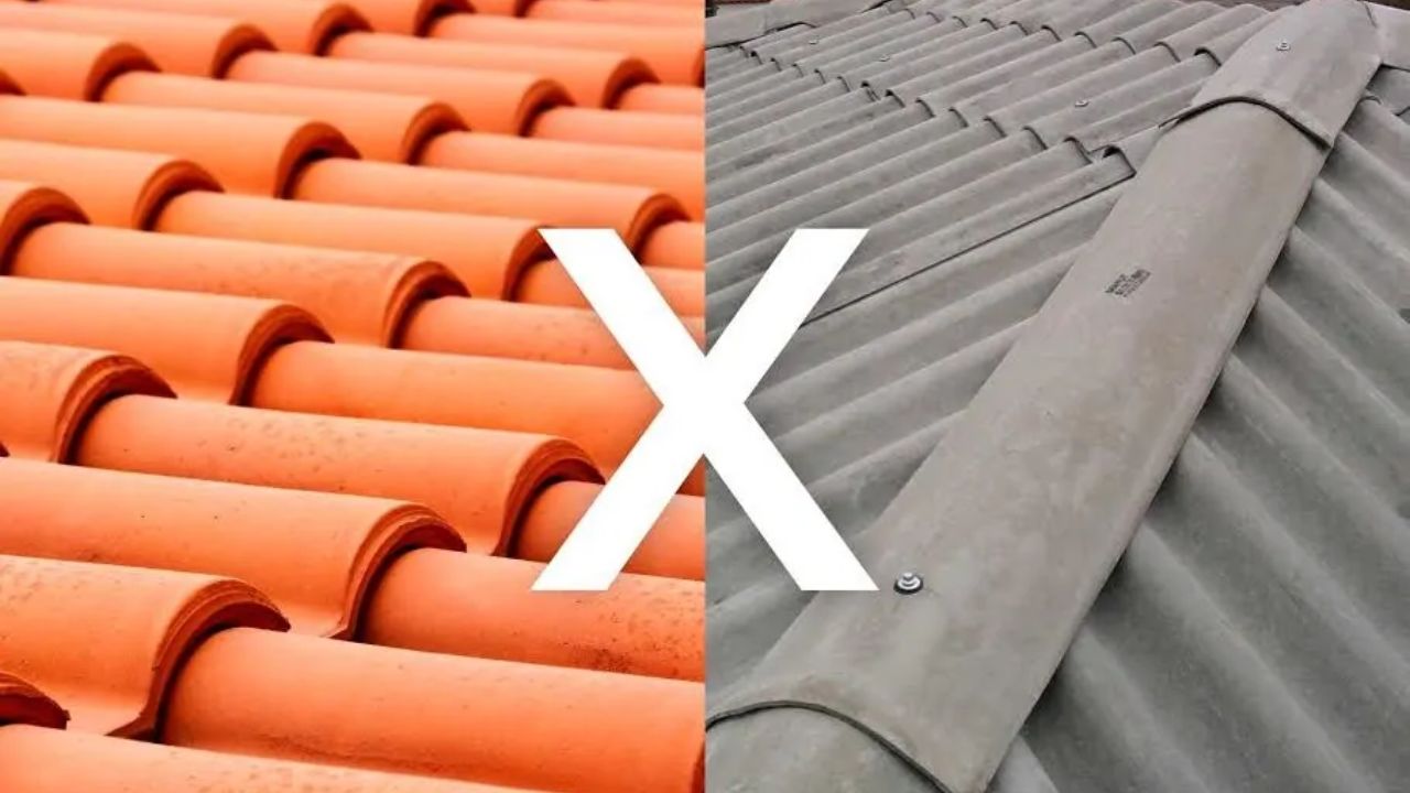 Telha de Cerâmica (barro) versus Telha de Fibrocimento Comparativo real de preço por m², durabilidade, necessidade de manutenção, conforto térmico e custo de madeiramento para o telhado