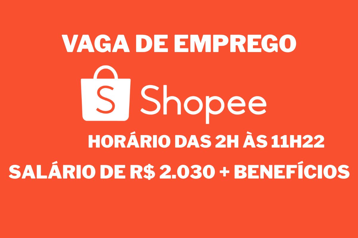 Shopee, vaga na Shopee para Auxiliar de Logística Shopee, vaga de Auxiliar de Logística e emprego em Divinópolis com salário e benefícios.
