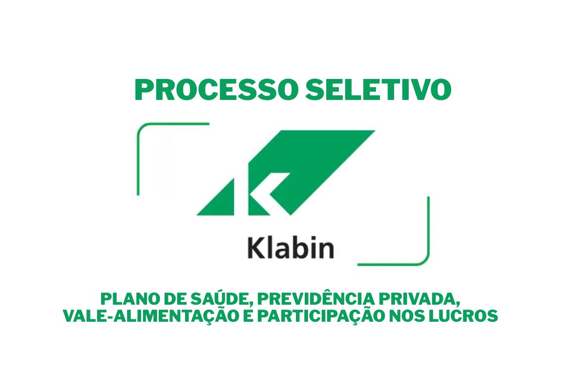 Trabalhe na Klabin: confira vagas em vários estados com plano de saúde, previdência privada e participação nos lucros em oportunidades para diferentes perfis.