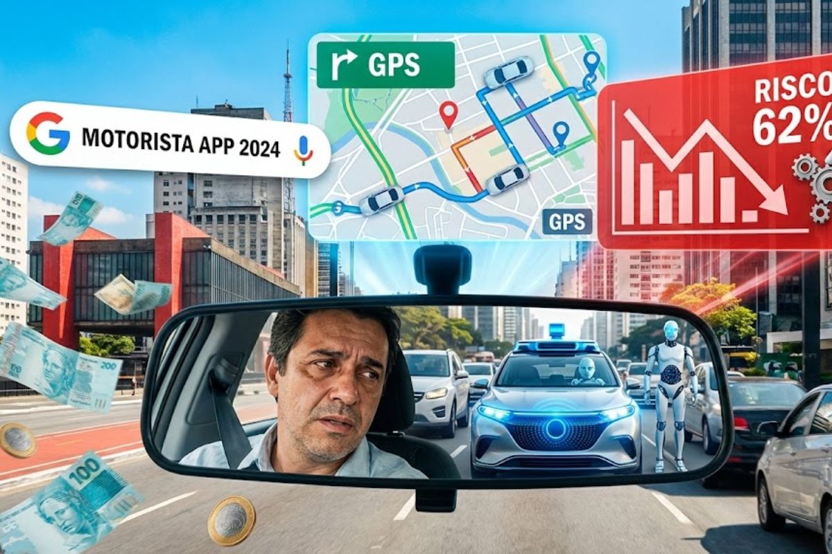 Trabalho mais buscado no Google em 2024 encara motoristas de app, carros autônomos, robôs na Uber e empregos sob risco em um mercado cada vez mais automatizado.