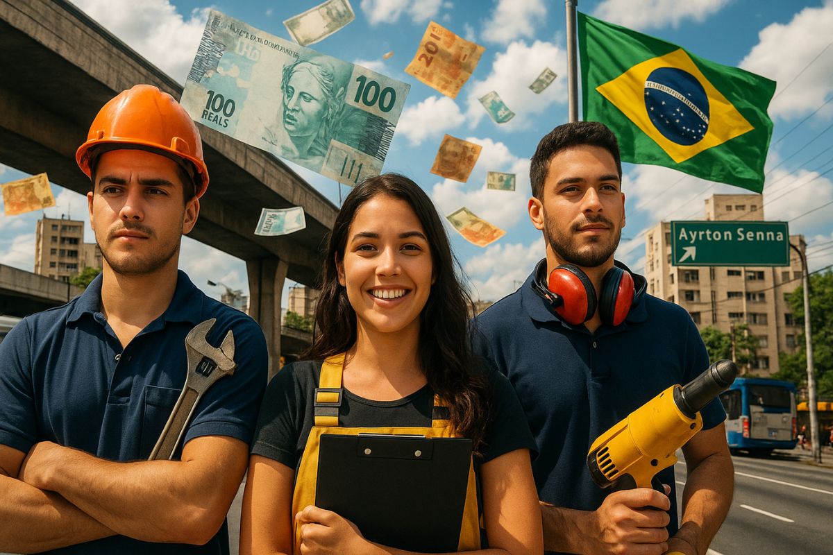 Trabalhos que não exigem faculdade ganham força no mercado de trabalho com empregabilidade imediata, qualificação profissional e carreira sólida.