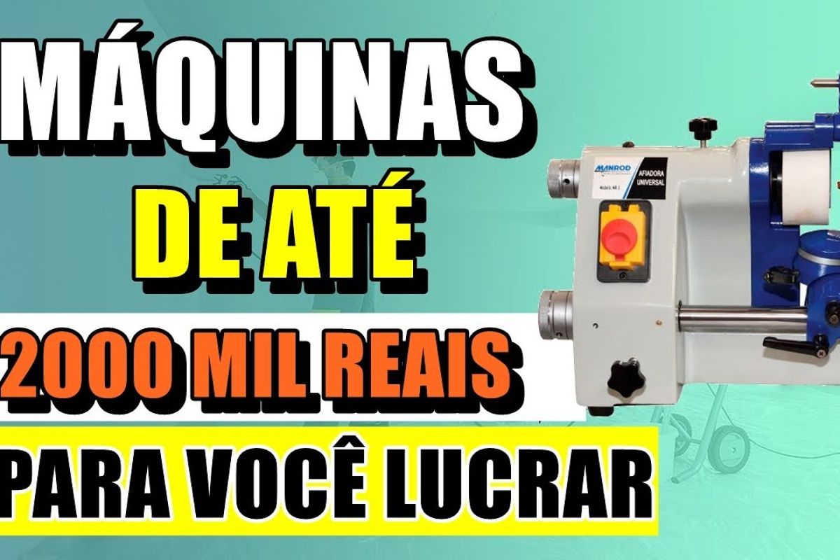 Três máquinas baratas que podem gerar renda extra e um negócio próprio, incluindo afiação de alicates e máquina de pintura airless.