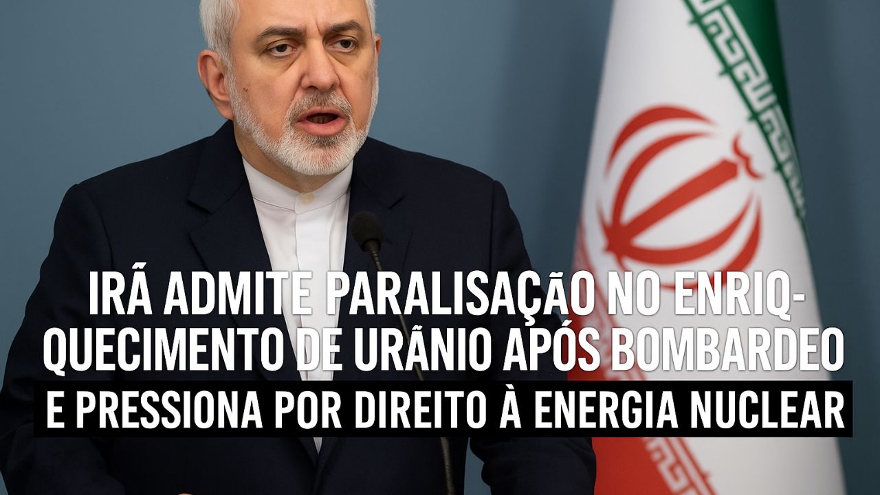 Após bombardeio, Irã afirma que parou o enriquecimento de urânio e exige respeito ao uso pacífico da energia nuclear.