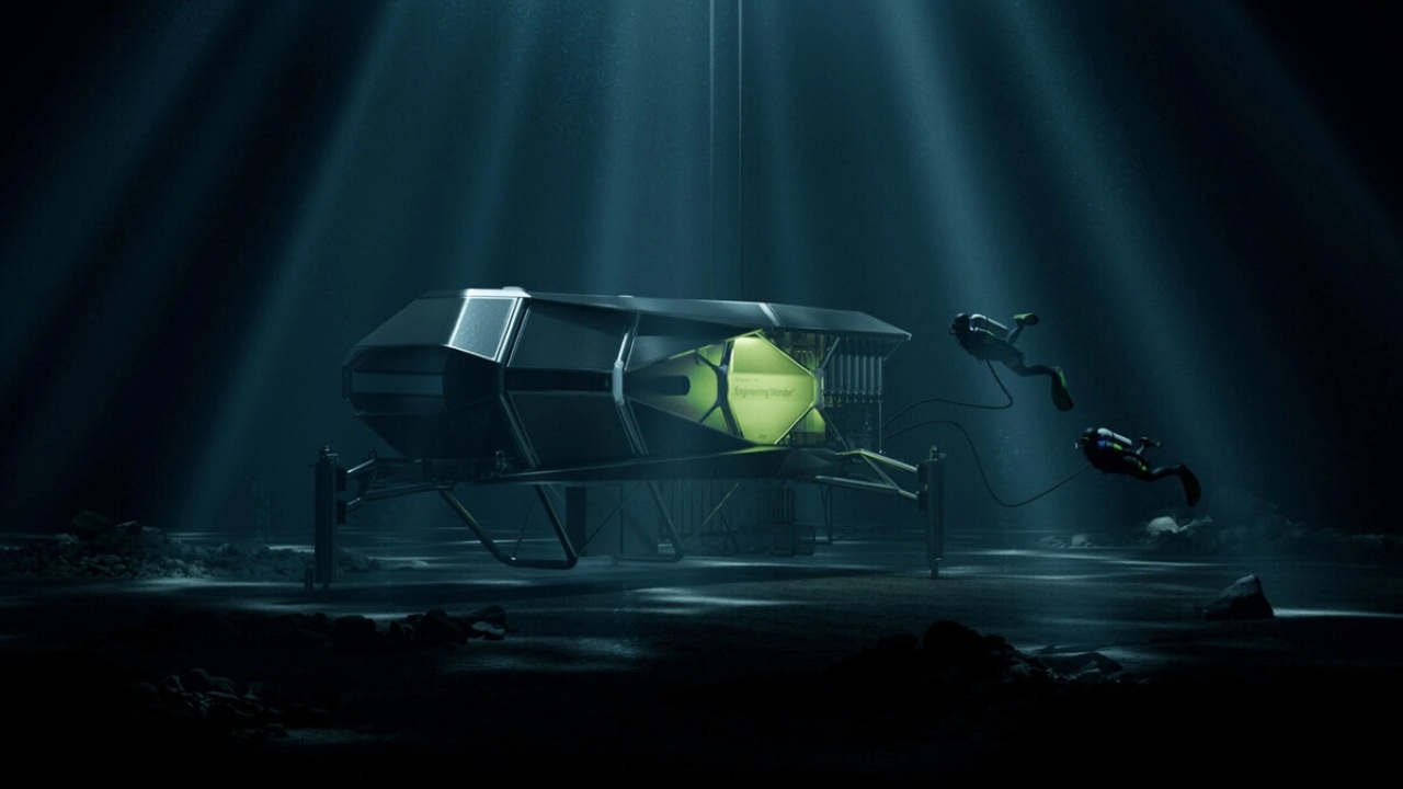 Com 12 metros e autonomia de mais de 7 dias, nova “casa marinha” permite que humanos vivam no fundo do oceano e revoluciona a pesquisa subaquática mundial