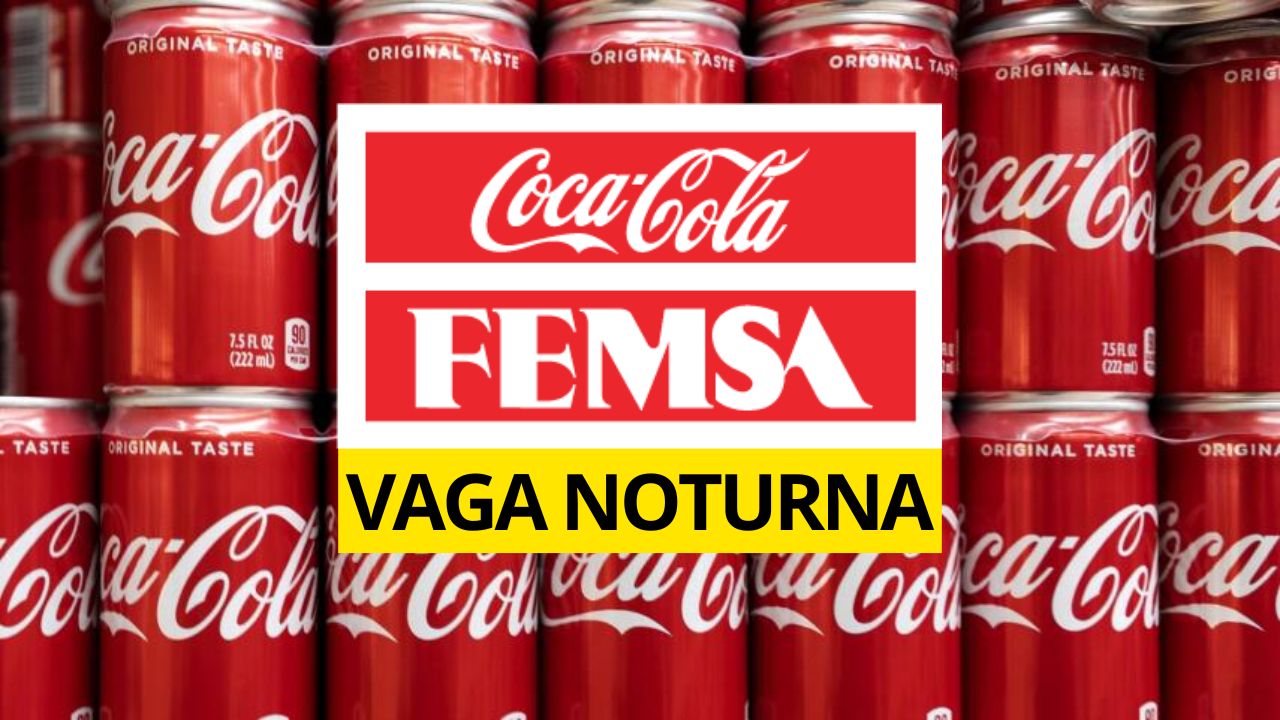 Coca-Cola FEMSA abre vaga de emprego noturna em Osasco para técnico em enfermagem do trabalho com benefícios e inscrição até 14/11.