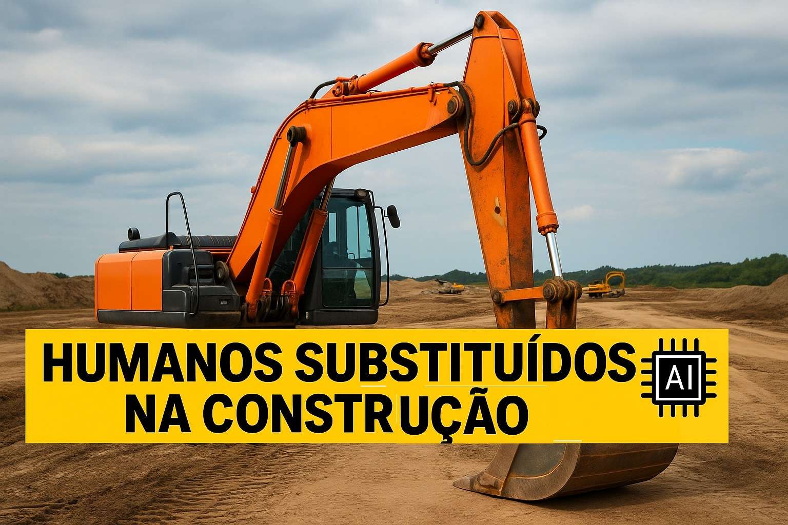 Startup lança maior implantação de autonomia supervisionada na construção civil - tudo isso feito com escavadeiras, IA e muita tecnologia