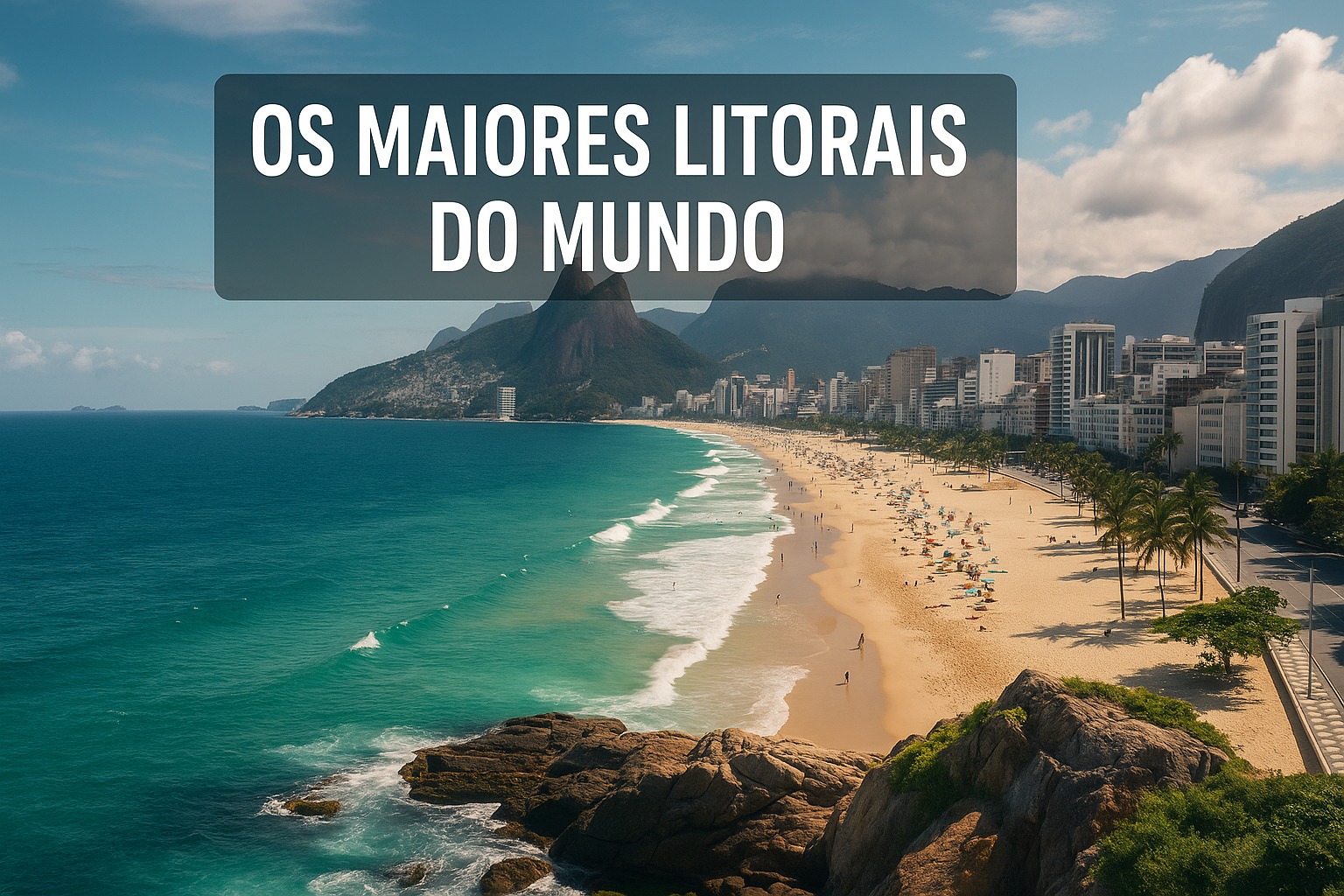 Maiores litorais do mundo, Litorais, Litoral