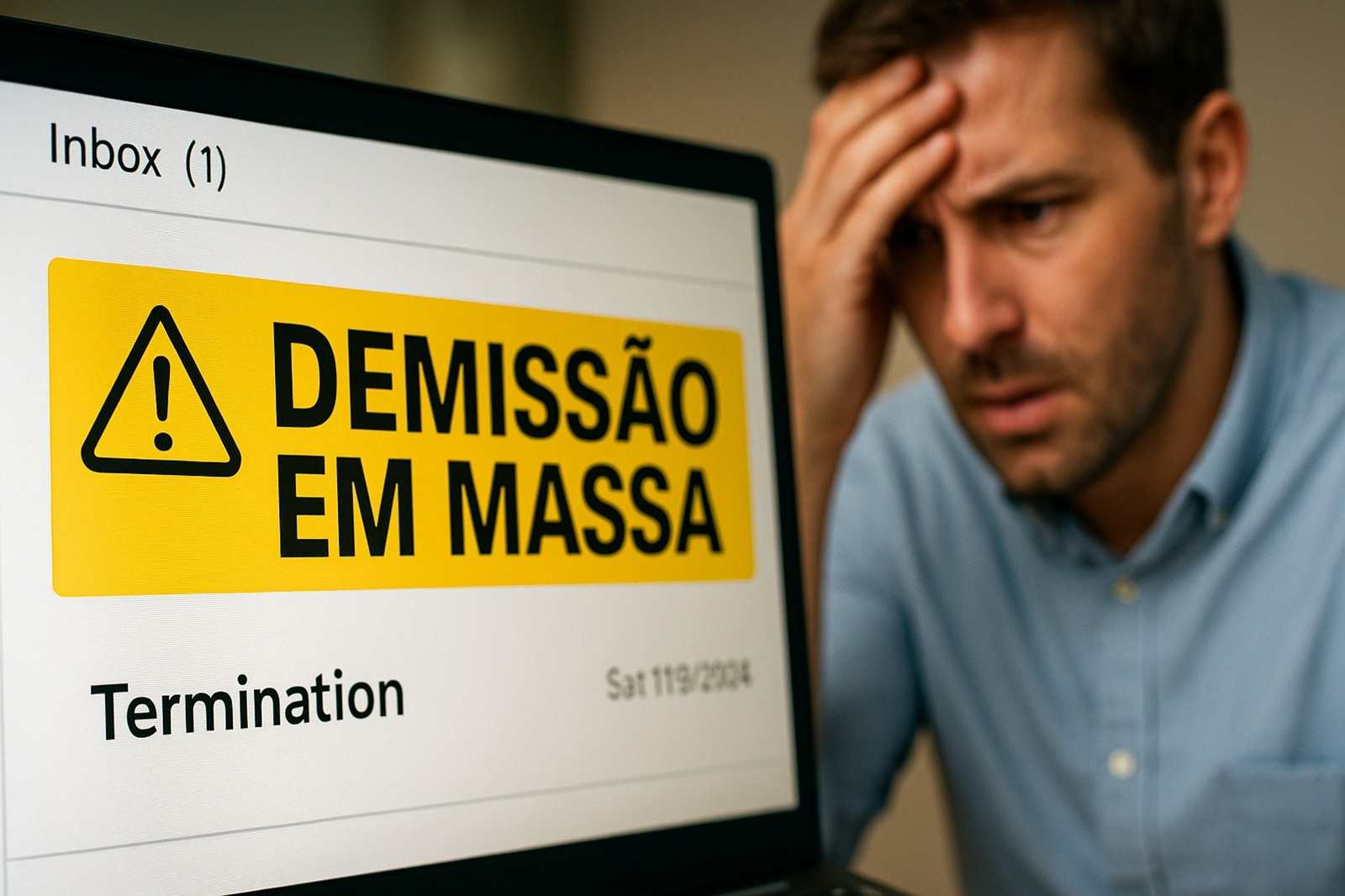 Erro em ferramenta do RH envia aviso de demissão para todos os funcionários, incluindo o CEO, causa pânico interno