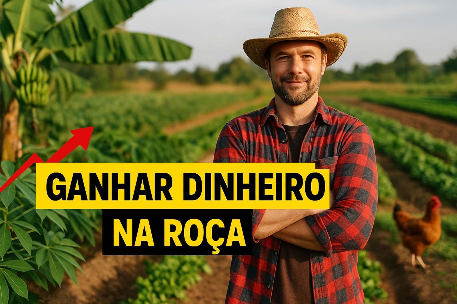 Aprenda como ganhar dinheiro na roça usando apenas 1 hectare para gerar até 37.500 mensais morando na roça