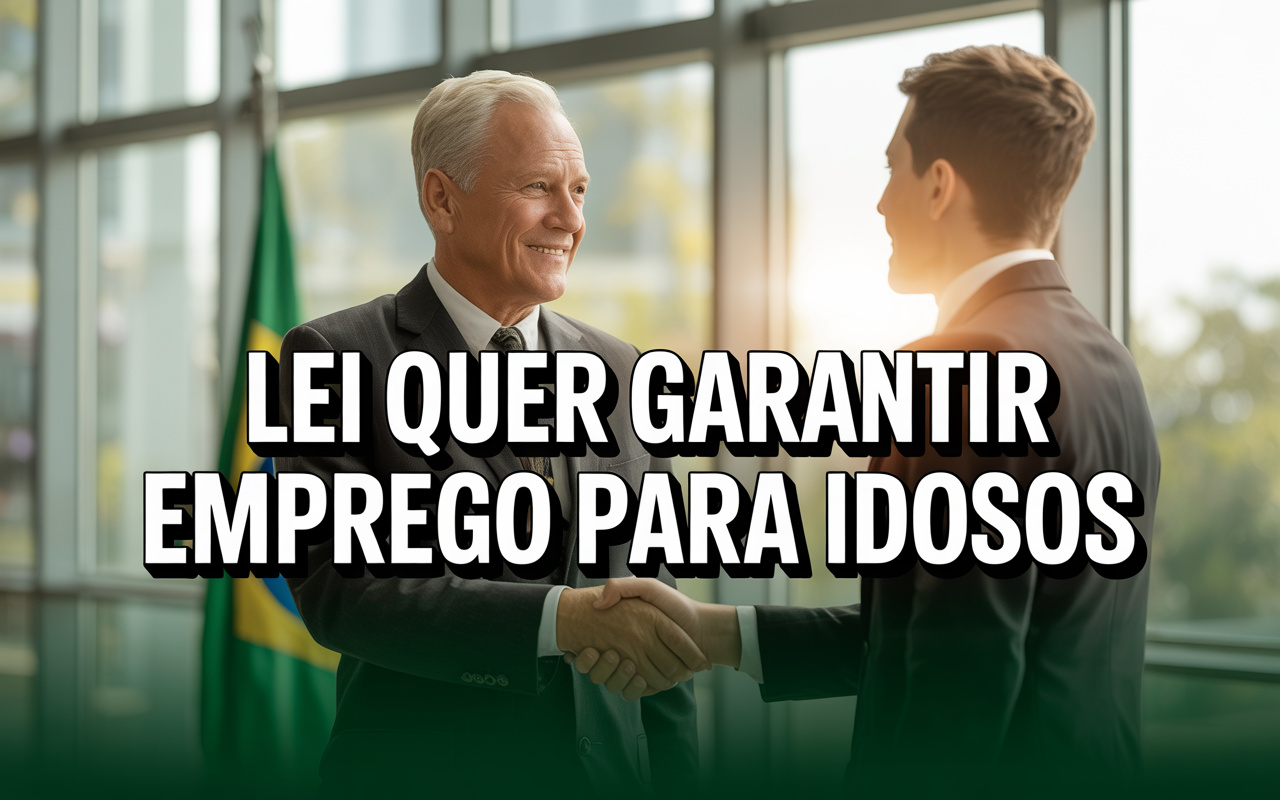Câmara quer garantir emprego e renda para quem passou dos 60: novo projeto obriga o poder público a criar programas de contratação e incentivos fiscais para empresas que admitirem idosos