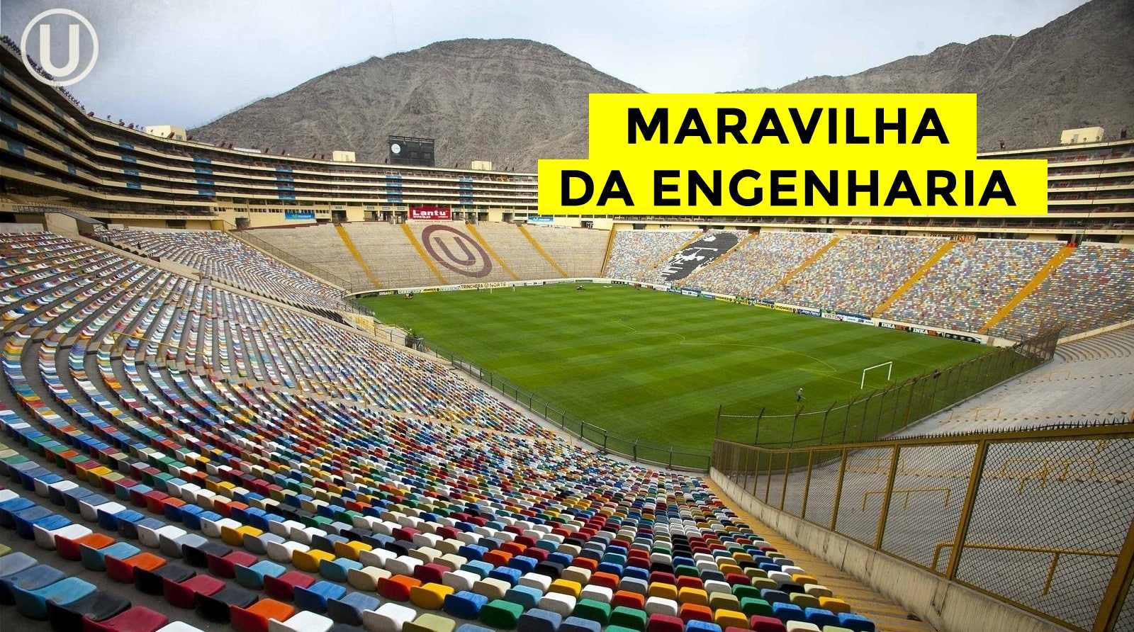 Estádio Monumental recebe Flamengo x Palmeiras na final da Libertadores, destacando engenharia em concreto pesado, campo escavado e estrutura