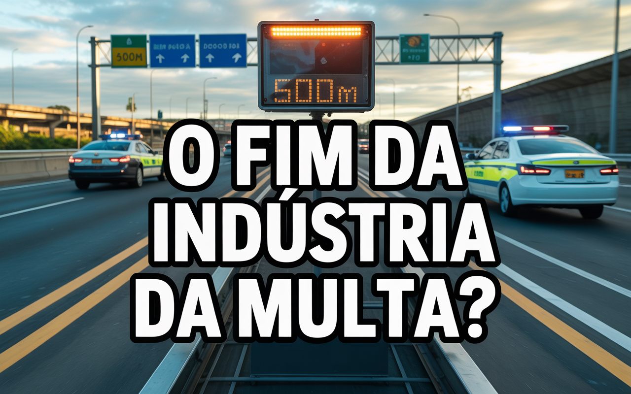 O fim da “indústria da multa” no Brasil? Projeto na Câmara exige radares visíveis, placas a 500 metros e sinal luminoso e promete mudar a fiscalização em todo o país
