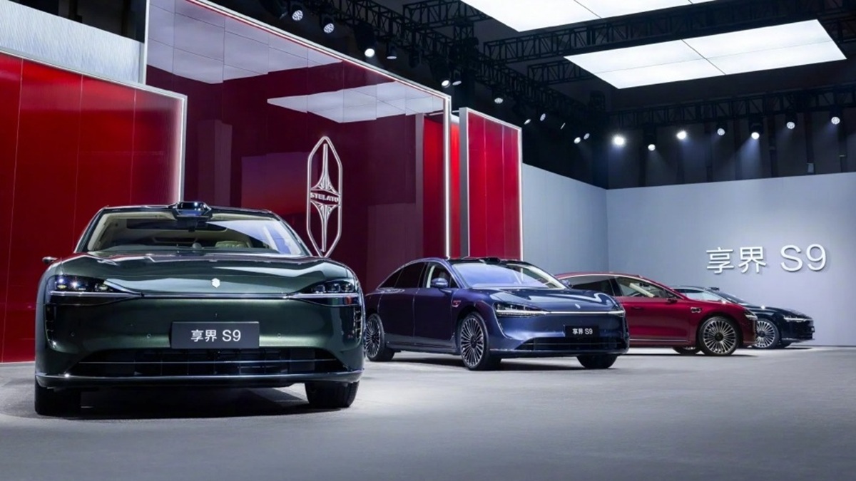 O Stelato S9 ocupa um lugar privilegiado no Salão Automóvel de Guangzhou.