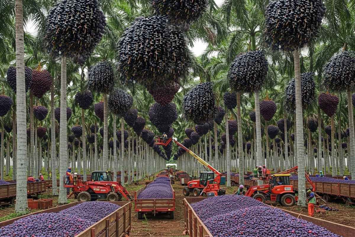 A maior fazenda de açaí do mundo usa tecnologia na Amazônia para transformar o açaí em polpa e produtos premium, garantindo qualidade, rastreabilidade e fornecimento global o ano inteiro.