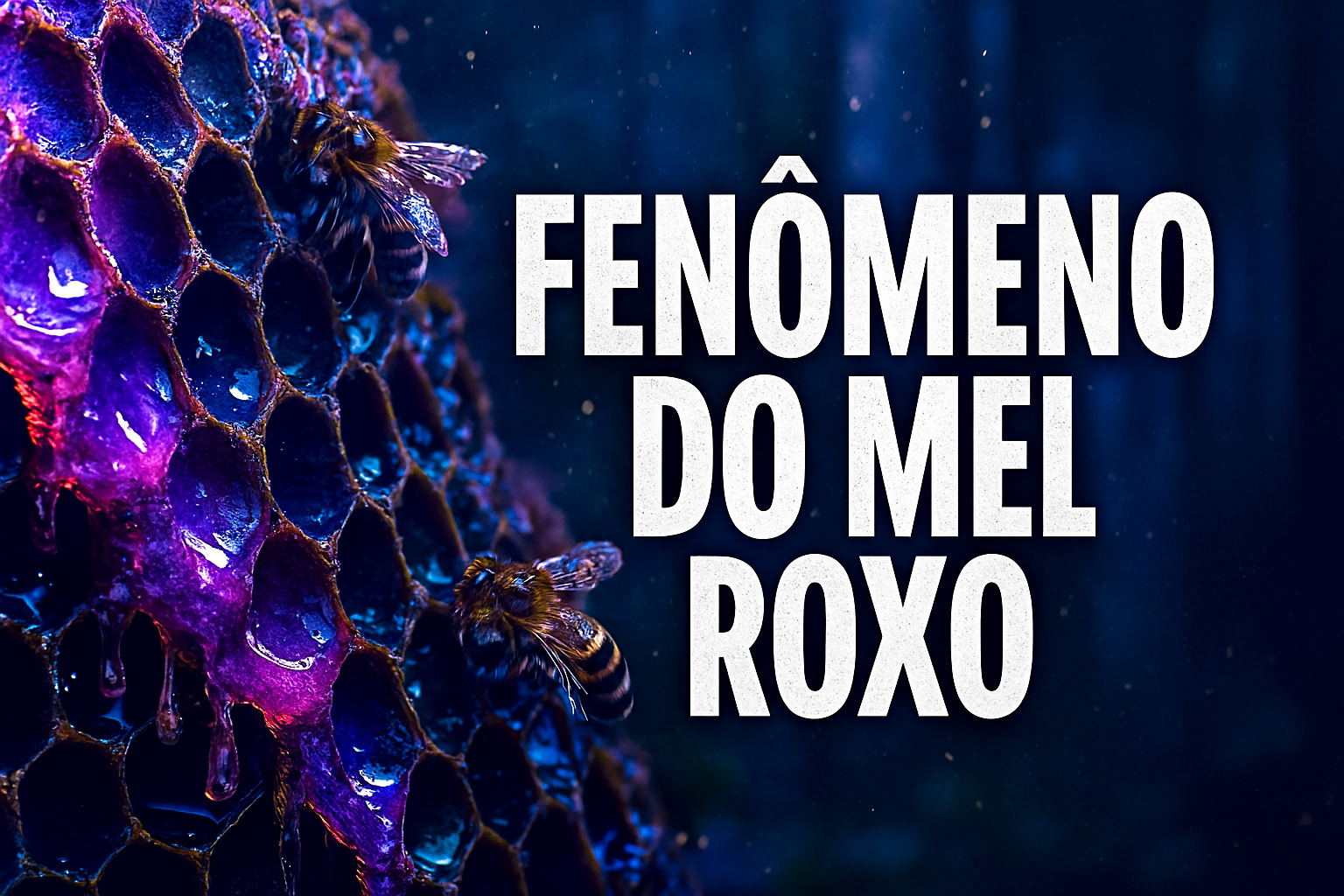 Com colmeias produzindo mel roxo e confundindo pesquisadores, região da Carolina do Norte registra fenômeno raro e expõe como mudanças ambientais estão alterando até a química das abelhas