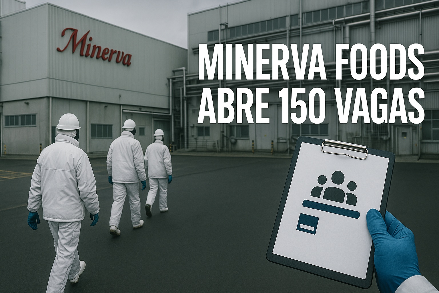 Minerva Foods abre novo processo seletivo com mais de 150 vagas com remuneração de até R$ 8.000 + benefícios e plano de carreira em quase todo o Brasil