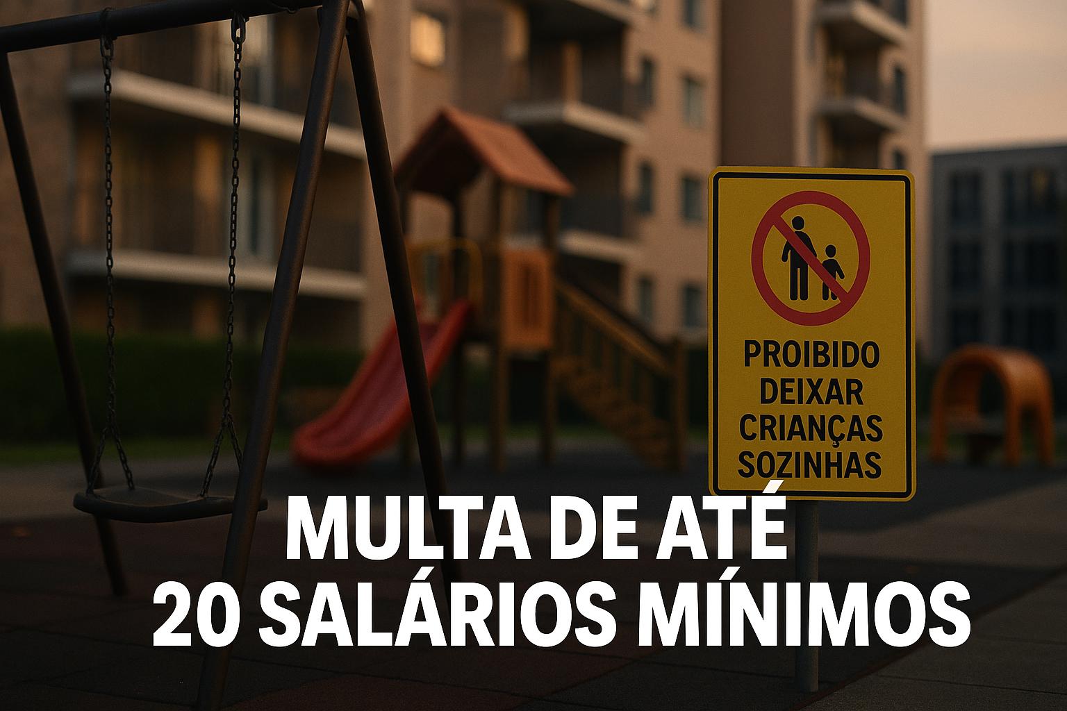 Câmara aprova projeto que prevê multa de até 20 salários mínimos para quem deixar criança sozinha em áreas comuns de condomínios. Proposta altera o ECA e quer reduzir acidentes e responsabilizar responsáveis.