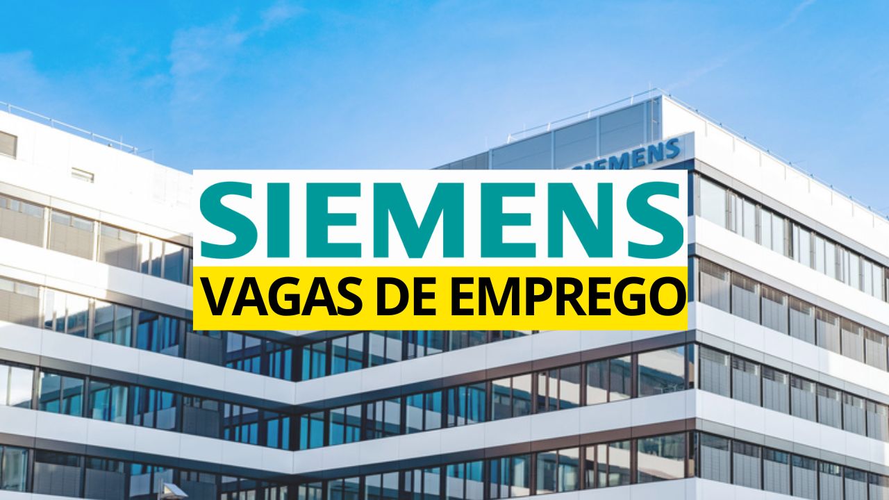 A Siemens anunciou seis vagas de emprego no Brasil. Veja as oportunidades por cidade, funções, responsabilidades e requisitos para se inscrever.