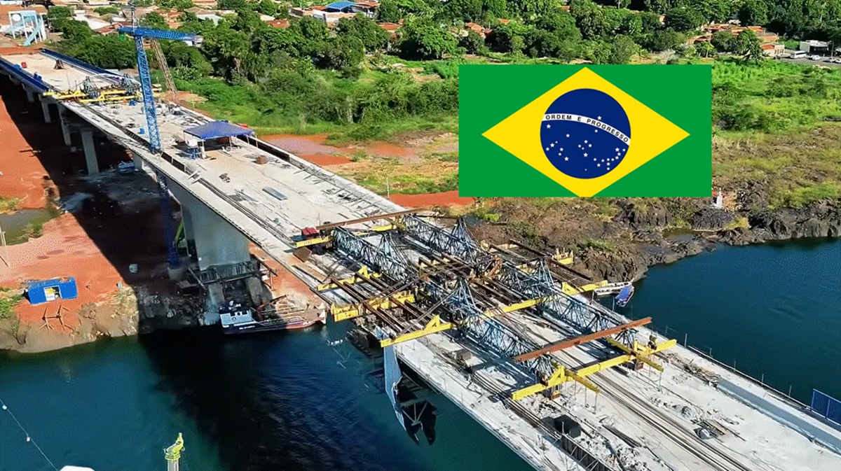 Reconstrução avança na ponte entre Maranhão e Tocantins, que caiu em 2024, e obra de 630 metros segue para a fase final segundo o DNIT