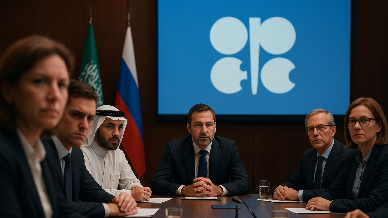 A Opep+ anuncia pausa nos aumentos da produção de petróleo após dezembro, buscando equilibrar a oferta diante de sanções contra a Rússia e temores de excesso no primeiro trimestre de 2026.