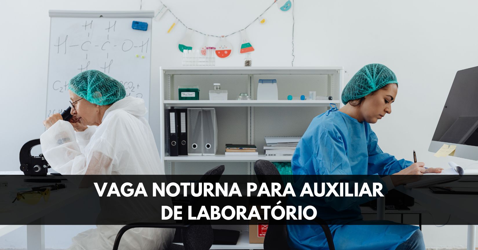 Quer trabalhar no período noturno? Novo processo seletivo da Santa Casa BH abre vaga para Auxiliar de Laboratório das 19h às 07h com salário de R$ 1.843,30 + 20% de insalubridade e todos os benefícios para atuar de segunda a sexta!