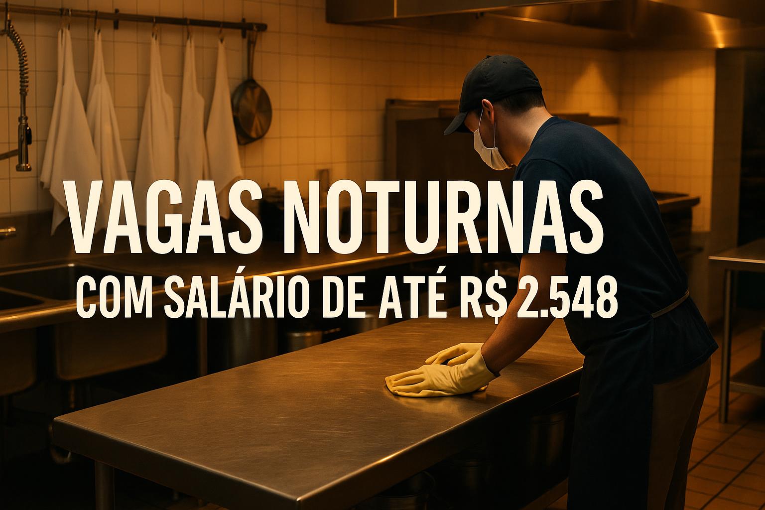 Outback abre vagas noturna com salário de R$ 2.548! Oportunidade para atuar como Auxiliar de Limpeza com benefícios atrativos na região de SP