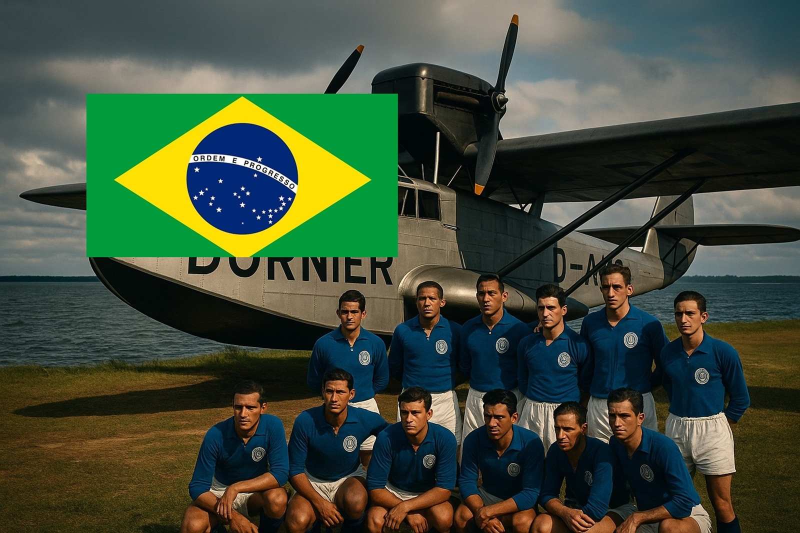 Quase 100 anos atrás, um time brasileiro fez história ao realizar a primeira viagem de avião esportiva do mundo, em um feito pioneiro