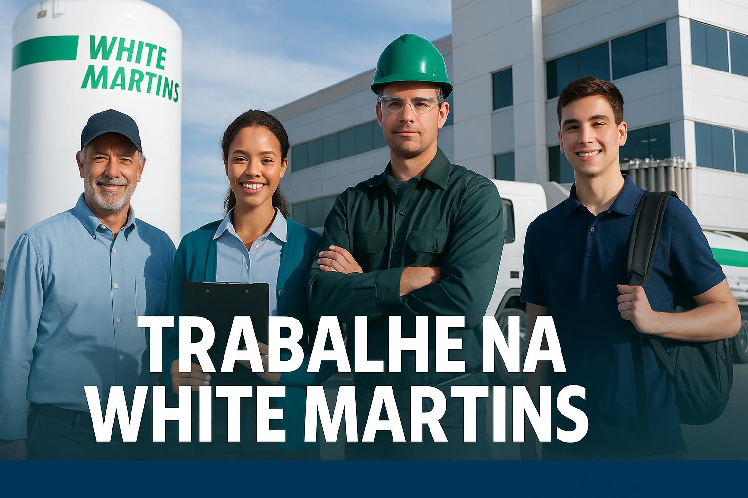 Trabalhe na White Martins: Empresa abre novas vagas de emprego para Assistentes, Motoristas, Técnicos e pessoas sem experiência; vagas em várias cidades do Brasil com salários e benefícios atrativos