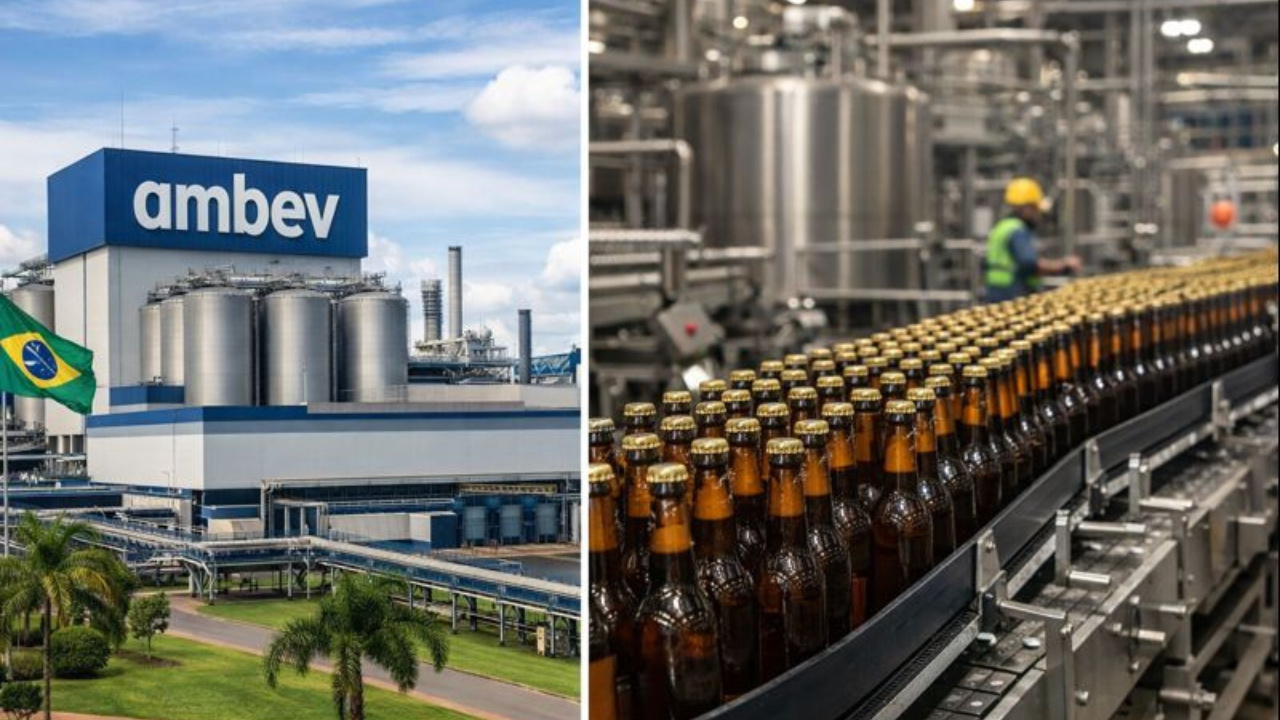 Com investimentos no Brasil, a Ambev lidera a geração de riqueza e acelera inovação e digitalização na indústria cervejeira.