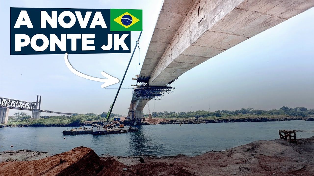 Após queda de 2024 com 14 mortos e 76 toneladas de ácido em risco, nova Ponte JK de 630 metros avança 75% e promete retomar a ligação vital entre Maranhão e Tocantins