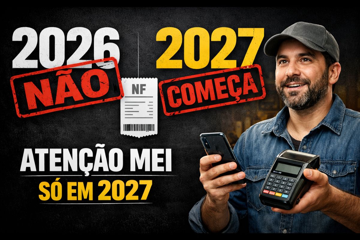 MEI não será obrigado a emitir nota fiscal em 2026; veja na reforma tributária e na Lei Complementar 214 quando a obrigação de emitir nota fiscal começa.