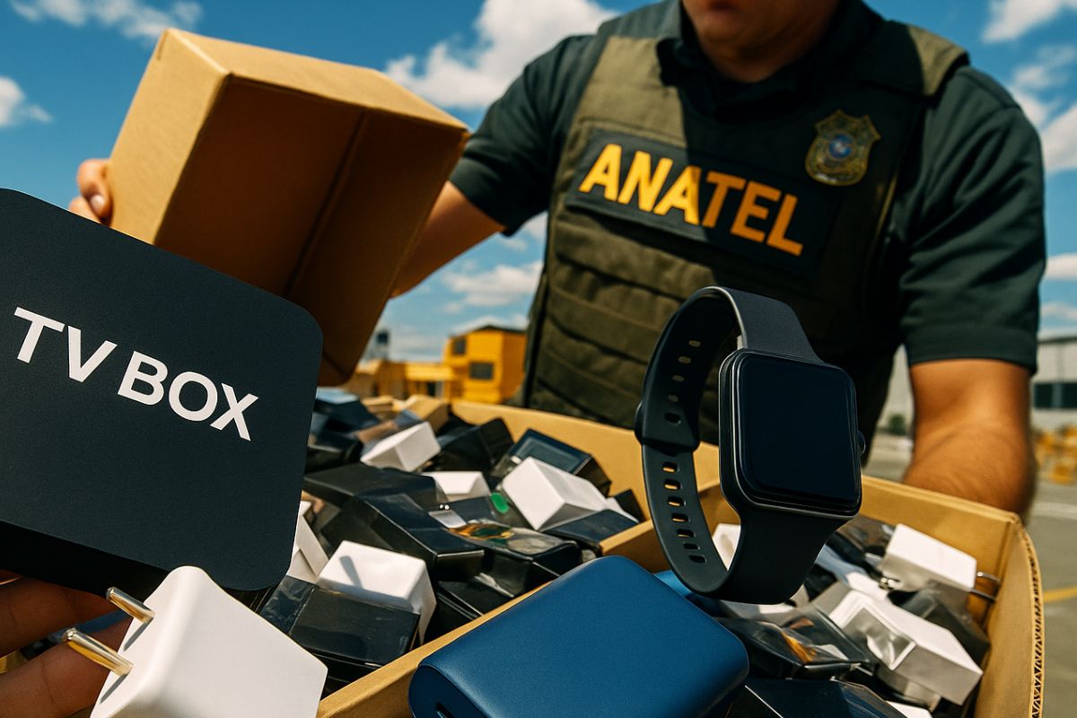Operação da Anatel e Receita Federal na Black Friday apreende eletrônicos irregulares em centros do Mercado Livre, garantindo mais segurança ao consumidor.