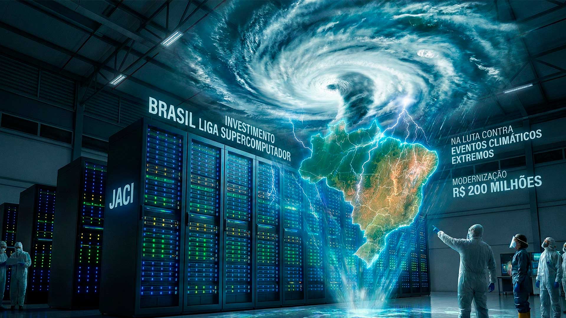Brasil liga supercomputador com investimento de R$ 30 milhões, na luta contra eventos climáticos extremos, para turbinar previsões do tempo e mira modernização de R$ 200 milhões