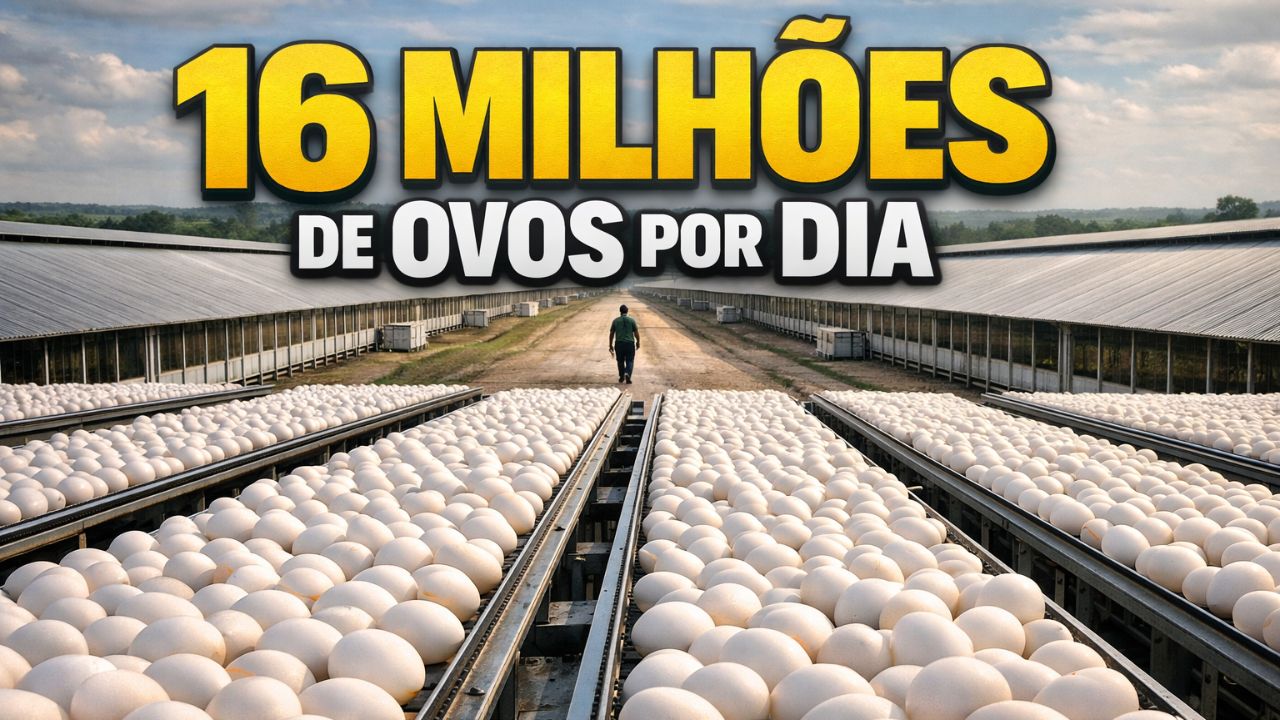 Brasileiro vende lavanderia por R$ 1,3 bilhão, entra no agro, cria Granja Faria, vira rei do ovo com 16 milhões por dia e monta império mundial de granjas e ovos