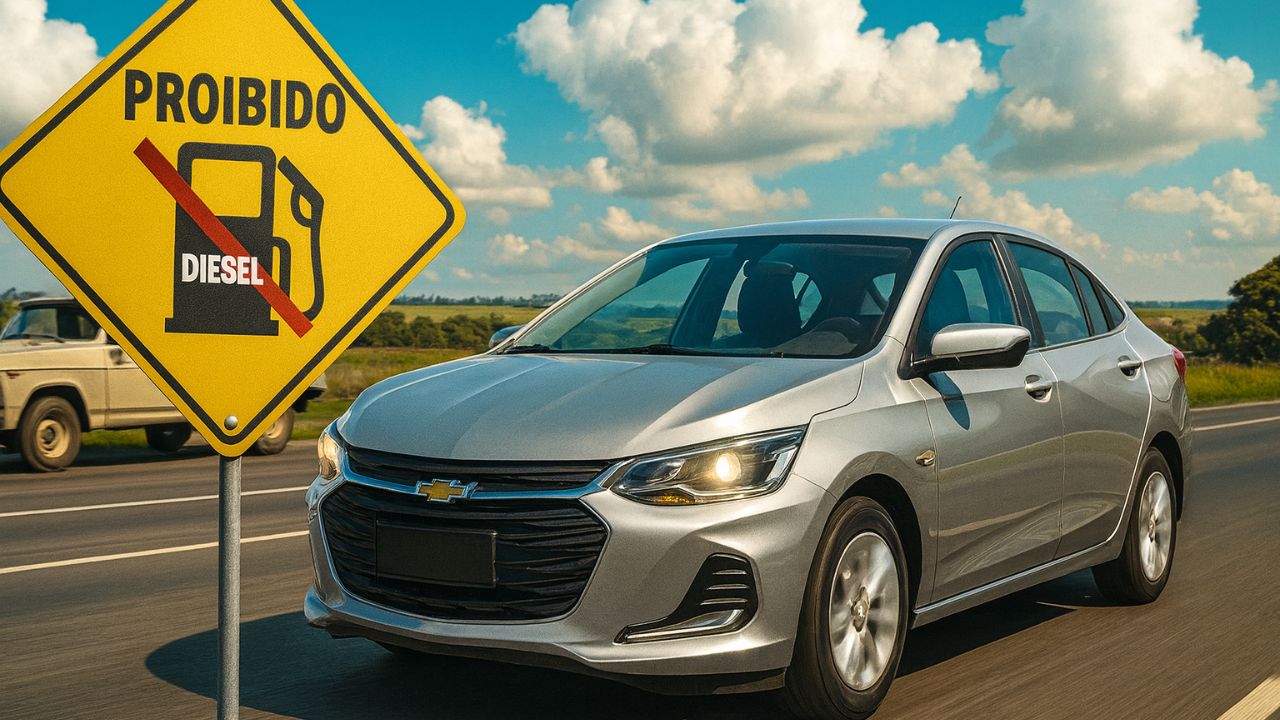 Chevrolet Onix Plus vira símbolo da economia na estrada, mas vídeo revela por que carros a diesel, muito mais baratos e eficientes, seguem proibidos no Brasil desde 1976 (1)
