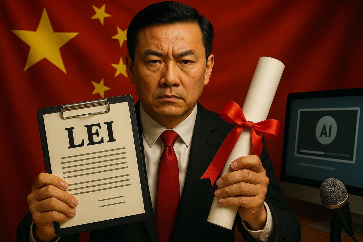 Na China, lei para influenciadores restringe coaches, exige aviso em vídeos com inteligência artificial e tenta acabar com propaganda disfarçada perigosa.